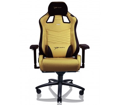 E-Win Flash XL Size Series FLI Ergonomic Computer Gold Gaming Office Chair with Free Cushions