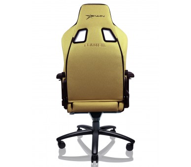 E-Win Flash XL Size Series FLI Ergonomic Computer Gold Gaming Office Chair with Free Cushions